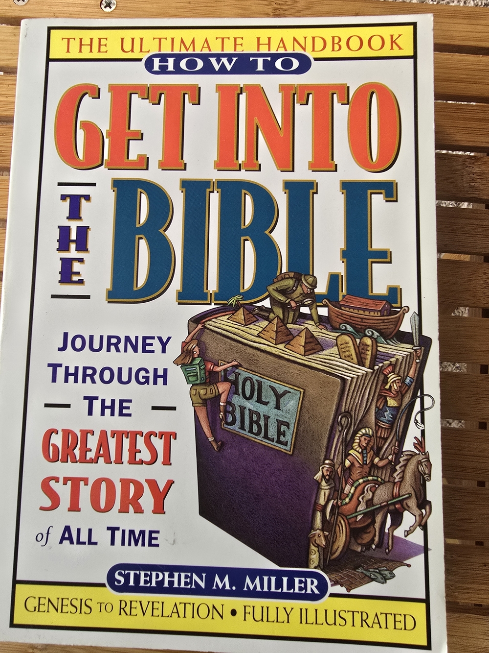 How to Get Into the Bible — Illustrated Hardcover (Blue, Red, Yellow)